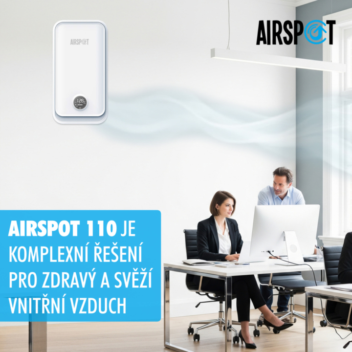 Airspot 110 - komplexní řešení pro zdravý a svěží vnitřní vzduch 