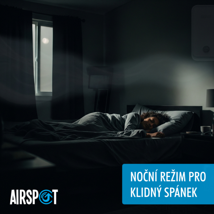 Noční režim u rekuperací Airspot