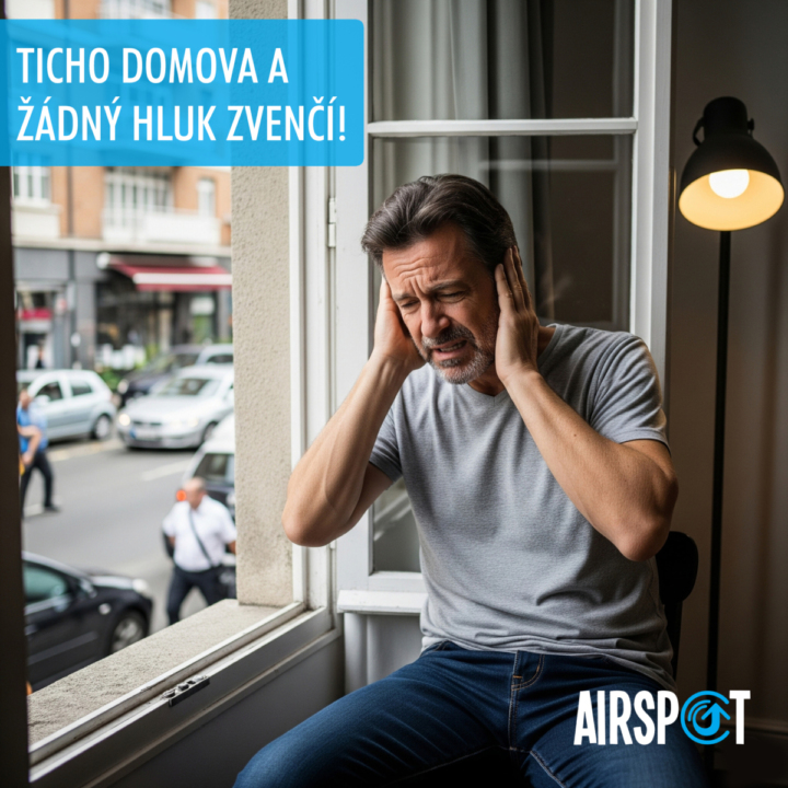 Ticho domova díky rekuperaci Airspot: Už žádný hluk zvenčí!
